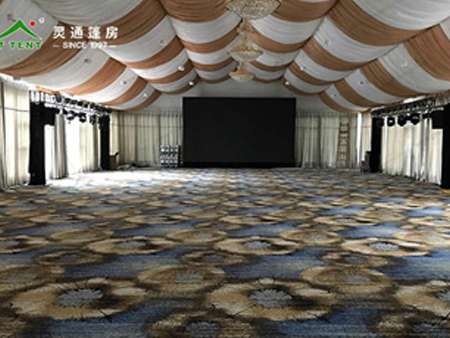 洲際酒店玻璃篷房,移動婚禮的解決方案