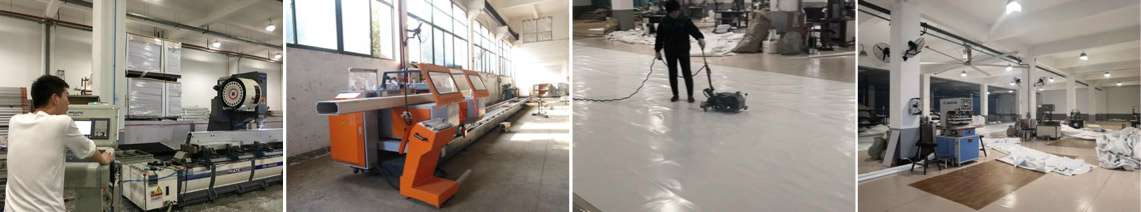 篷布使用PVC篷布專用拼接機和高周波塑膠熔接機進行加工 PVC篷布加工