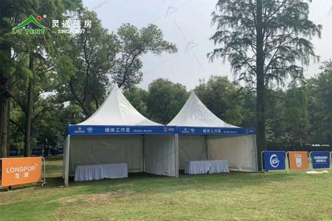 軍用篷房生產廠家 靈通賽事篷房為軍運再添色彩